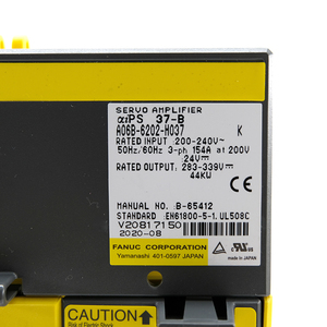 Fanuc เครื่องขยายสัญญาณกระแสสลับ A06B-6202-H037อัลฟ่าไอพีเอส200VAC แหล่งจ่ายไฟ A06B6202H037สำหรับเครื่องมือเครื่องจักร CNC - Product Image 2