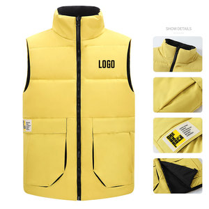 Nouveau Gilet d'hiver <span class=keywords><strong>sans</strong></span> manches pour <span class=keywords><strong>femme</strong></span>, de travail et de loisirs en extérieur, broderie et logo personnalisé, vente en gros - Product Image 2