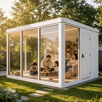 Cabane d'invités en aluminium Vestael pour l'hébergement dans le jardin et la vie en plein air privée