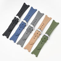 Nouveauté - Bracelet de montre en silicone liquide pour homme et femme, bracelets de montre en caoutchouc pour montre Patek Philippe Nautilus 5711 5712 5726 5980