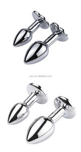 SacKnove بالجملة XXS/XS/S حجم صغير سعر منخفض إدراج جوهرة بعقب ألعاب جنسية صغيرة الكريستال معدن الشرج لعبة الأزواج - Product Image 3