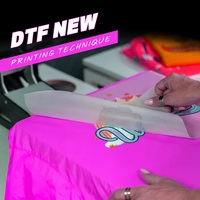Film numérique DTF Chine 30x60cm pour impression directe sur T-shirts, vêtements et textiles