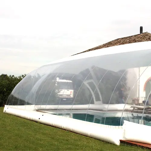 Transparent Swimming Pool Cover outdoor inflatable Clear Dome Tent