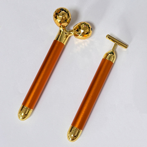 เครื่องนวดหน้าโลหะ 2-in-1 ยกกระชับผิวหน้าและลดริ้วรอย พร้อมโลโก้สั่งทำพิเศษ ชุดลูกกลิ้งนวดหน้าโลหะ - Product Image 2