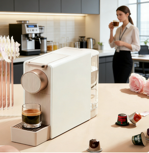 Équipement pour la préparation du café <span class=keywords><strong>expresso</strong></span>, machine à café <span class=keywords><strong>expresso</strong></span> entièrement automatique portable, 19 bars, cafetières à capsules - Product Image 1