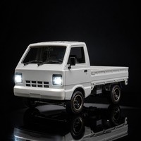 Voiture RC Hobbi Grade 4x4 Rock Crawler Mini Truck 2.4GHz Télécommandée Blanche ABS Métal Direction Proportionnelle 1:10 Jouet Tout-Terrain