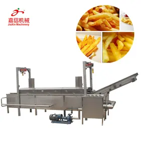 Máquina comercial de fritar batatas fritas, fritadeira automática de sorvete, máquina de rolos de batata frita com peru
