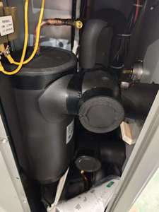 Système de chauffage et de refroidissement d'eau tout-en-un à pompe à chaleur DC Inverter haute efficacité 20KW R410A pour hôtel, extérieur métallique - Product Image 4