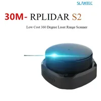 Slamtec RPLIDAR S2/S2L/S2E/S2P Sensor LIDAR 360 Derajat Radius Pemindaian 50m Penghindaran Rintangan Navigasi AGV