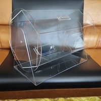 Tirelire en acrylique personnalisée verrouillable, tirelires en acrylique transparentes, boîte de tirelire en acrylique transparente