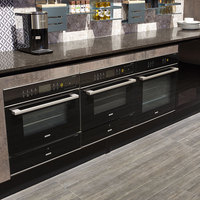OPPEIN Alibaba Style Industriel Moderne JE Forme Petit Globale Armoires de Cuisine