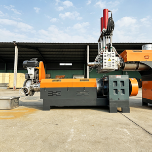 PET Double Stage Granulator Pelletizer <b>Plastic</b> Agricultural Stretch Shrink Mulch Greenhouse Film Pelletizing <b>Pellet</b> Line High - Product Image 2