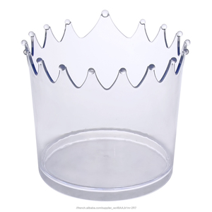 Personnalisé <span class=keywords><strong>5</strong></span> litres en plastique transparent seau à glace de vin de bière pour le <span class=keywords><strong>club</strong></span> de barre - Product Image 6