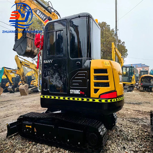 Used Sany Hydraulic Excavator Sy60 Sy60c Pro Sy60c-10 Sy60c-9 Sy60-9 Second <b>Hand</b> Excavator with Cheap Price - Product Image 1