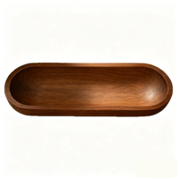 Bol à bougie et à pâte en bois rustique fait main, forme ronde, pour la décoration intérieure et la fabrication de bougies