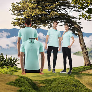 Camiseta Deportiva Casual de Algodón 100% Antiarrugas con Logotipo Personalizado para Hombre, Transpirable, Tejida, para Uso Diario y al Aire Libre - Product Image 2