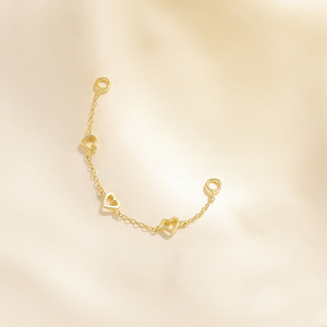 DIY Ear <b>Stud</b> 925 Sterling Silver Heart Shaped <b>Chain</b> Accessory Tassel <b>Earrings</b> Accessory - Product Image 6
