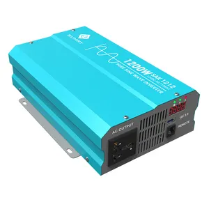 Inversor de pantalla de 1000W, transformador de 12V a 220V, 1 enchufe, 1 convertidor USB para coche, inversor, adaptador automático