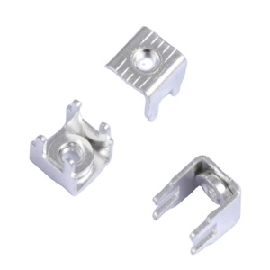 PCB11M3 Brass Four-pin Nut <strong>terminal</strong> Reinforced Type Press-riveted Stud Base Plate Connector Metal Stamping Support - Product Image 1