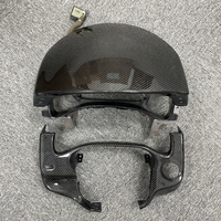 Cadre de tableau de bord en fibre de carbone MRD pour Infiniti G37 Coupé et berline, G35 Berline, G25 Garniture intérieure Conduite à gauche