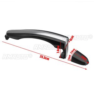 # Poignée de porte extérieure avant arrière gauche droite pour Hyundai Azera 2006 2007 2008 2009 2010 2011 1 pièce/2 pièces/4 pièces - Product Image 5