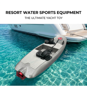 Nouveauté : Planche de wakeboard/bodyboard personnalisable en fibre de verre grise, légère, propulsée par <span class=keywords><strong>jet</strong></span> et alimentée par batterie, pour sports nautiques - Product Image 3