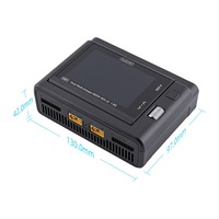 Chargeur de drone ToolkitRC M8D 1-8S à écran tactile 1600W 50A pour batteries LiPo LTO, chargeur intelligent à double canal 65W Type-C USB-C