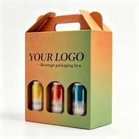 Cajas de Cartón Corrugado para Botellas de Cerveza y Latas de Bebidas con Logotipo Personalizado, Cajas de Papel Kraft para Botellas de Vino y Bebidas Energéticas