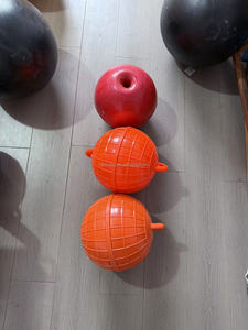 ทุ่นพลาสติกลอยน้ำขนาดเส้นผ่าศูนย์กลาง12 ", ทุ่นน้ำพร้อมลูกสูบ25กก. สำหรับตกปลาเรือมหาสมุทรทนทาน - Product Image 5