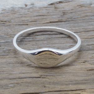 Hoge Kwaliteit Mode S925 Vrouwen Sieraden Vinger Ringen Laser Gegraveerd Vogel Sterling Zilveren Zegelring - Product Image 5