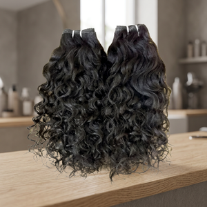 Extensions de cheveux bouclés d'apparence naturelle pour femmes, boucles douces et rebondissantes - Product Image 1