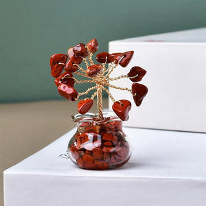 Árbol <span class=keywords><strong>de</strong></span> <span class=keywords><strong>dinero</strong></span> <span class=keywords><strong>de</strong></span> cristal, <span class=keywords><strong>planta</strong></span> en maceta <span class=keywords><strong>de</strong></span> vidrio con citrino natural, amatista y cuarzo Chakra, decoración <span class=keywords><strong>de</strong></span> oficina en casa Feng Shui - Product Image 4