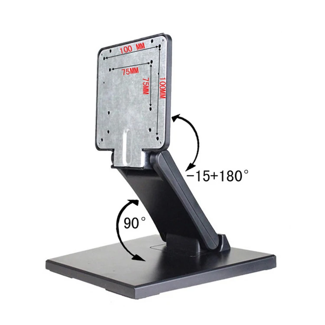 Folding Lcd Touch Monitor Stand Plastic Monitor Stand Lcd Vesa Monitor Stand