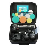 CLOVER Batterie lithium 12V 2,5Ah de haute qualité, mini polisseuse Nanoy, disque de 75 mm, polisseuse DA sans fil pour l'esthétique automobile