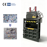 Presse à balleuses verticale hydraulique pour le compactage des bouteilles en plastique PET dans les installations de recyclage des déchets