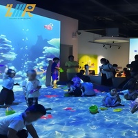 Équipement de parc d'attractions à projection interactive sur sable, projecteur 3D pour projection sur sable