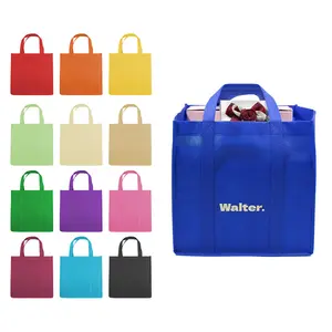 Wholesales לשימוש חוזר PP שאינו ארוג בד קניות תיק אקו לא ארוג תיק באיכות גבוהה Tote קניות תיק