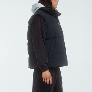 Gilet <span class=keywords><strong>sans</strong></span> manches pour femmes Veste polaire à fermeture éclair Gilet léger Nouveau style Gilet d'hiver à col montant - Product Image 5