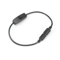 USB 2.0 Mini Stecker auf Buchse Verlängerungskabel mit Ein/Aus-Schalter
