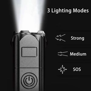 Đèn Pin LED Sạc Được <span class=keywords><strong>5000</strong></span> Lumens Đèn Pin Chống Nước Có Thể Phóng To Siêu Sáng Đèn Pin 3 Chế Độ Cho Cắm Trại Ngoài Trời Khẩn Cấp - Product Image 5