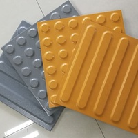 Briques de pavage tactiles en céramique Indicateurs tactiles Antidérapants Carreaux de sol pour aveugles