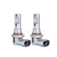Bombillas LED GOODZOOM para Faros Delanteros H7 H4 9005, Doble Tubo de Cobre, Plug and Play, Tamaño 1:1 del Halógeno Original