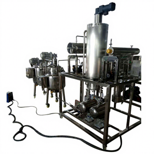 bibo One Stage Continuous Feeding Lab Scale Thin Film Molecular Distillation Equipment <b>Pump</b> Gear Stainless Motor Bearing - Product Image 1