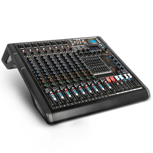 Nouveauté - Console de mixage professionnelle PG10 avec 99 types de réverbérations stéréo intégrées, 10 canaux, pour les spectacles sur scène en plein air - Product Image 4