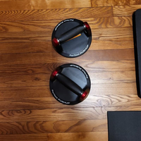 Barres parallèles portables avec poignées rotatives, poignées ergonomiques, surface texturée pour la musculation à domicile