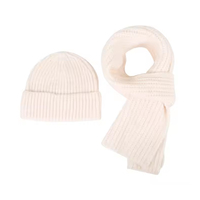 Ensemble de chapeau, écharpe et gants en acrylique faits à la main, promotionnel, chaud, coupe-vent, hiver, unisexe, vente en gros
