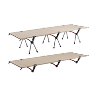 Lit de camping pliable Tianye Outdoor à hauteur réglable, 2 positions, pour voyages et randonnées