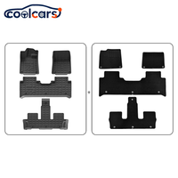 Tapis de sol 3D en TPE Coolcars Factory Direct, anti-poussière, toutes saisons, pour Jetour G700 2025, 6 places, conduite à gauche, double niveau