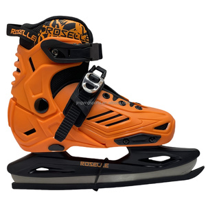 Nhà Máy Bán buôn tùy chỉnh 2025 mô hình mới Chất lượng cao Chuyên Nghiệp 2 trong 1 màu đen vàng Inline Giày trượt và <span class=keywords><strong>Ice</strong></span> Skate - Product Image 3