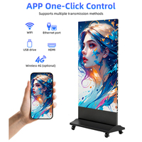 P1.5 P1.8 P2.5 Yüksek Parlaklıklı Dijital Tabela ve Ekranlı Video Standee Totem LED Poster Ekranı Pazarlama ve Reklamcılık için